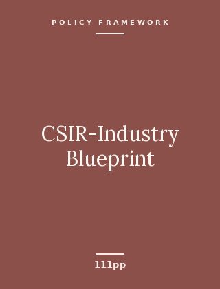 Cover: CSIR-Industry Collaborative Blueprint